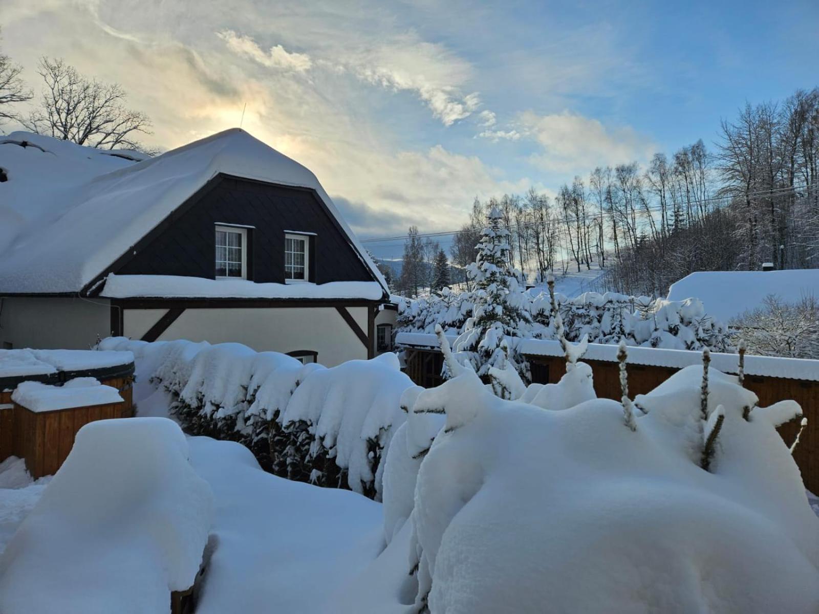 Penzion Ostruznik Ostružná Exterior foto