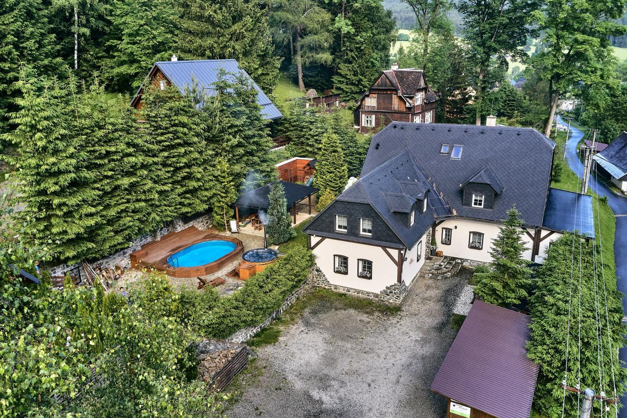 Penzion Ostruznik Ostružná Exterior foto